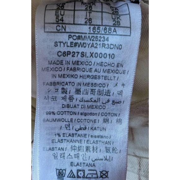 Guess Marble Print Mom Jeans Size 26 - Picture 15 of 16